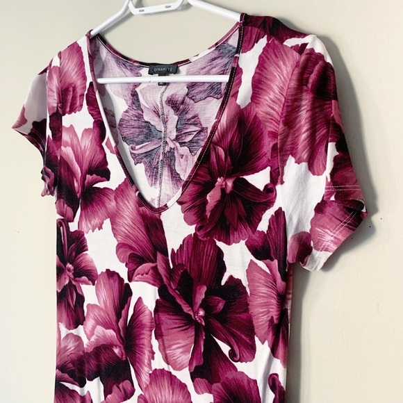 Pretty Floral Dynamite Tee - Picture 2 of 4